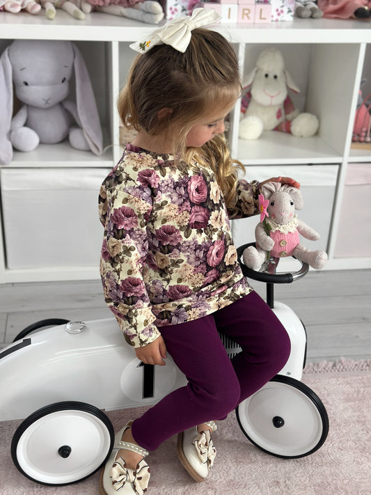 Bluza Peonie Fiolet