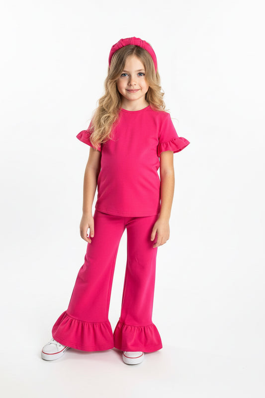 Komplet Bella Fuksja