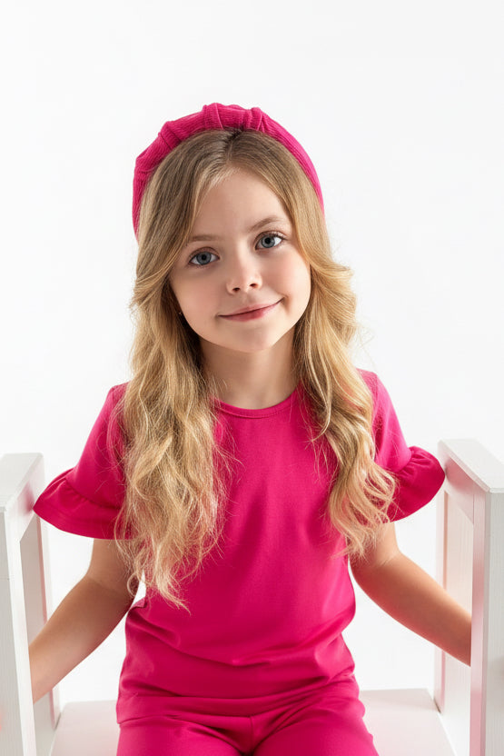 Komplet Bella Fuksja