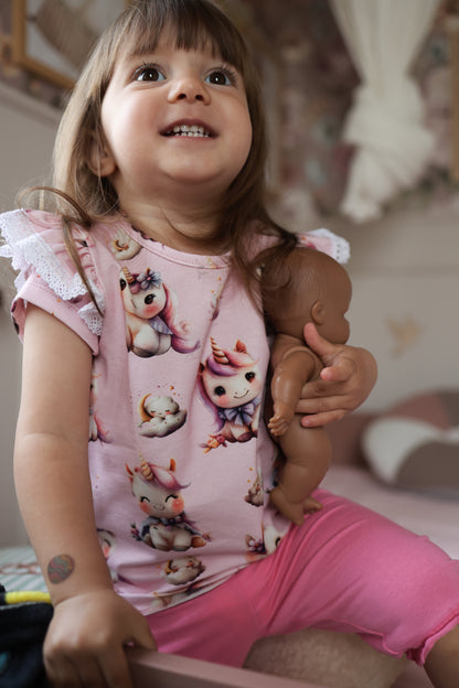 T-shirt Pink Unicorn