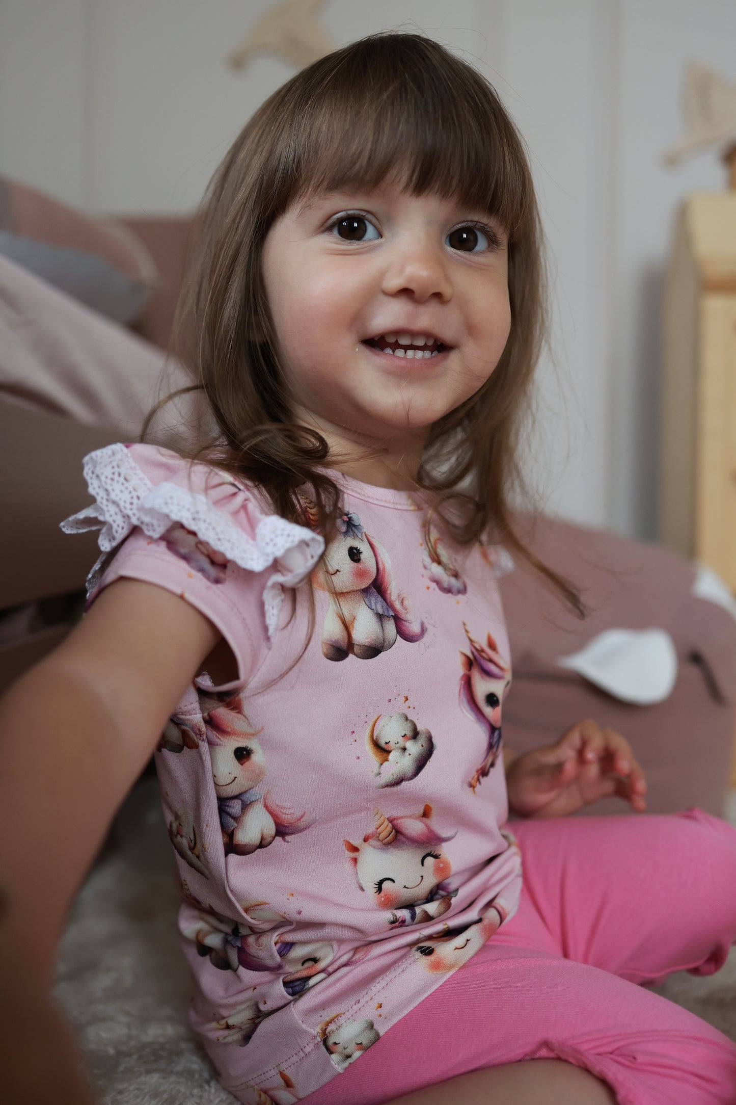 T-shirt Pink Unicorn